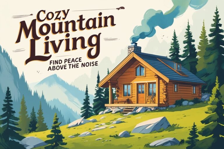 Cozy Mountain Living - Find Peace Above the Noise